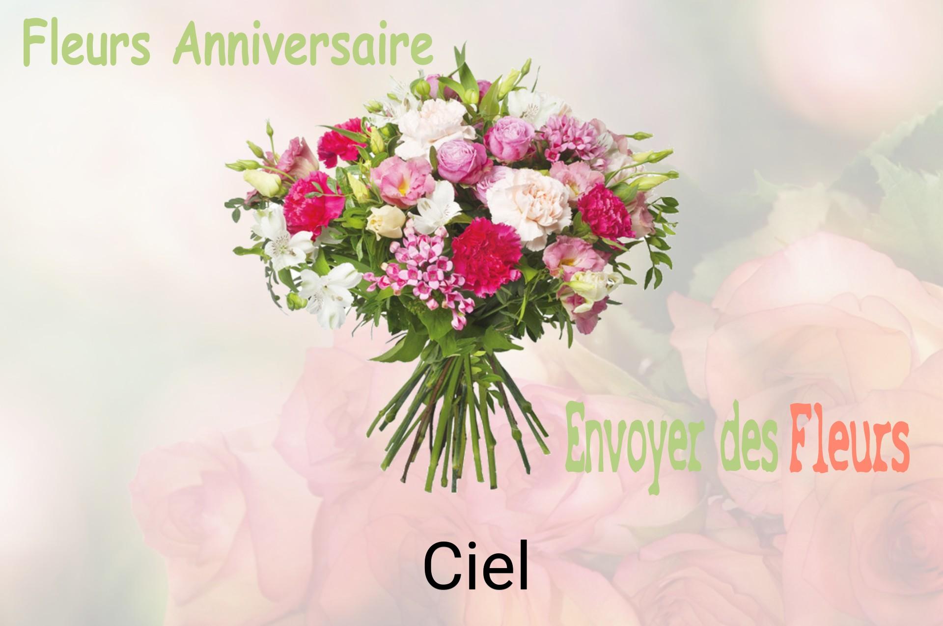 Bouquet de fleurs d’anniversaire livré à Ciel