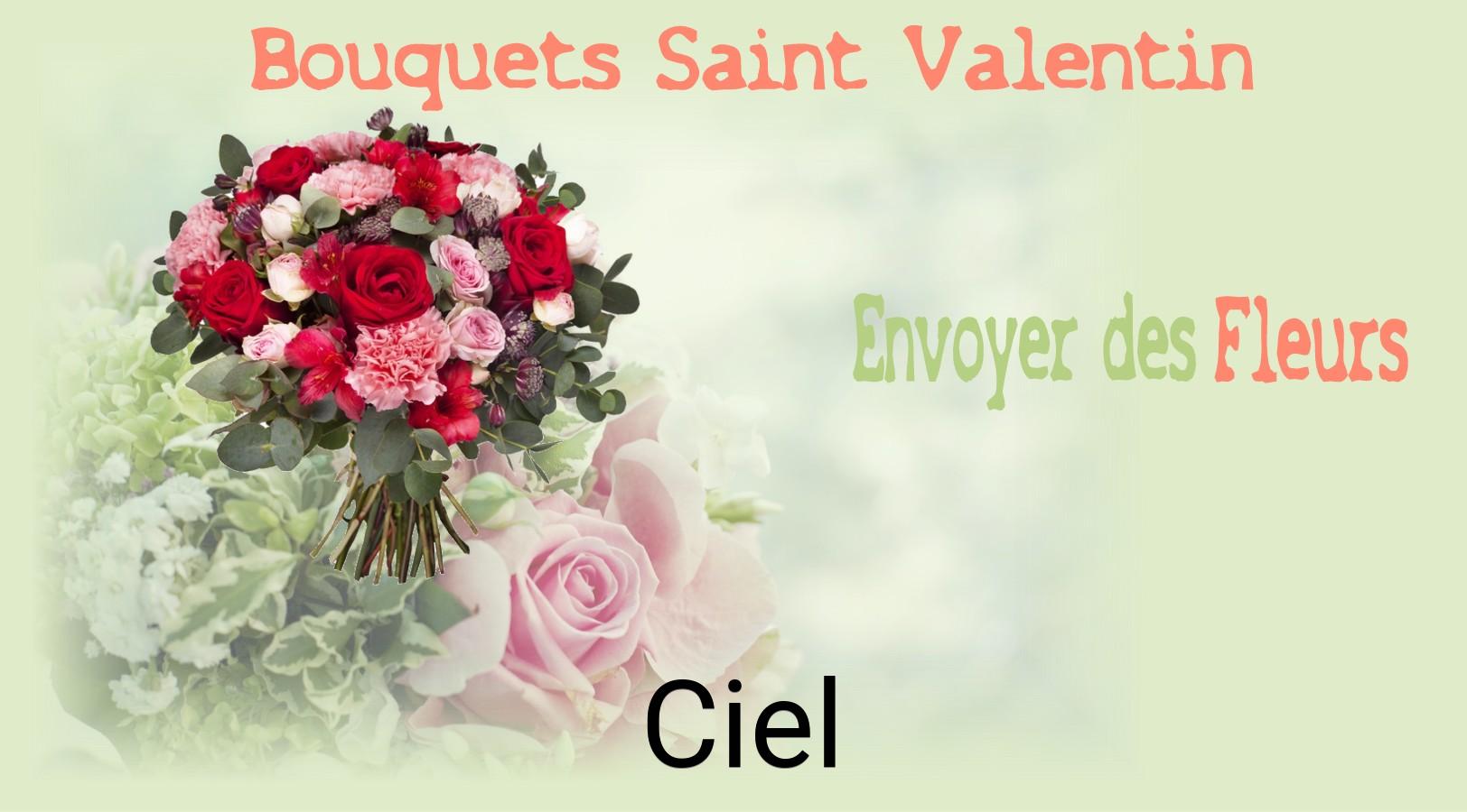 Roses de Saint-Valentin livrées à Ciel